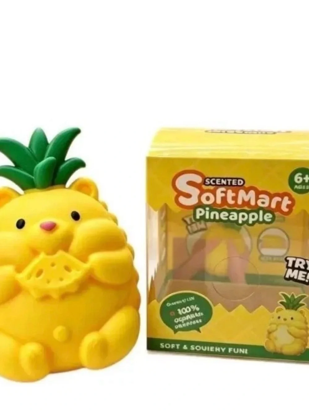Pineapple capybara squishy